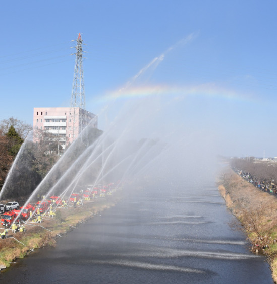 茨城県　消防出初式　筑西市