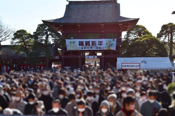 2024年　茨城県初詣　笠間稲荷神社