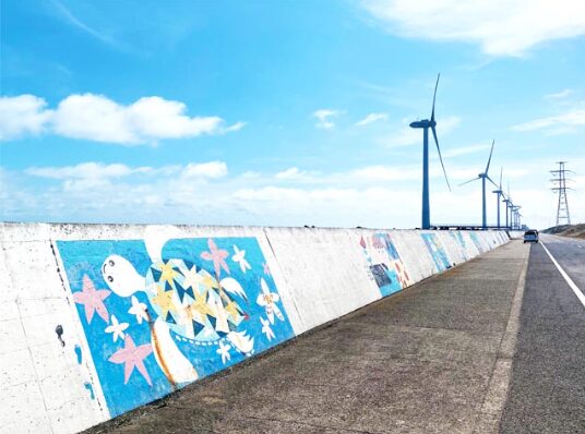 茨城県　ロケ地　神栖市　1000人画廊