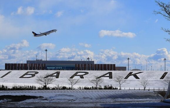 茨城県　ロケ地　小美玉市　茨城空港