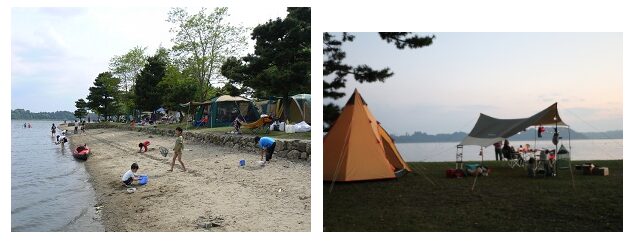 茨城県　ロケ地　茨城町　親沢公園キャンプ場