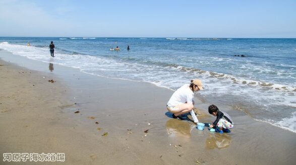 2024年　茨城県　海水浴場　海開き　河原子海水浴場